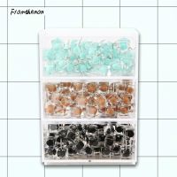 Color Push Pins Thumbtack Metal Thumb Tacks Square Head Metal Safety Pins for Cork Board Diy Office Accessories Stationery Clips Pins Tacks