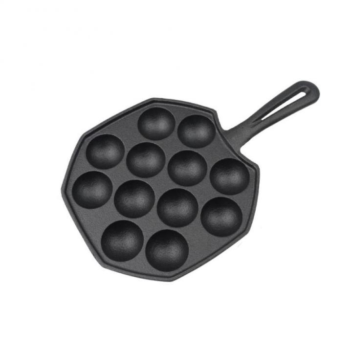 12-hole-cast-iron-takoyaki-pan-professional-octopus-ball-maker-shrimp-egg-fish-ball-mold-baking-non-stick-pan-home-cooking-tools