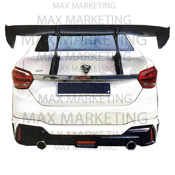 LL7400 (FIBER) PROTON PERSONA 16 D” SPOILER GT WING ROCKET BUNNY (FIBER