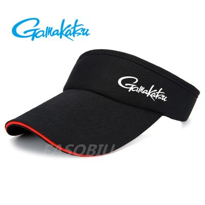 Gamakatsu New Fashion Fishing Cap Adjustable Anti ultraviolet Sunscreen Mesh Sunshade Baseball Cap Empty Top Cap ELEGANT