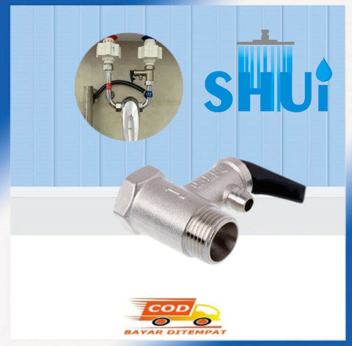 Safety valve untuk water heater Lazada Indonesia