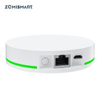 Zemismart Tuya ฮับบริดจ์อัจฉริยะเกตเวย์ Zigbee พร้อมช่องเสียบสายเคเบิลเครือข่ายการเชื่อมต่อแบบใช้สายการควบคุมแอปเพื่อชีวิตที่ชาญฉลาด