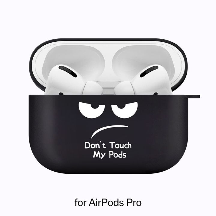 silicone-cover-for-airpods-1-2-earphone-dont-touch-my-pods-black-soft-protector-fundas-airpods-pro-case-air-pods-chargingbags