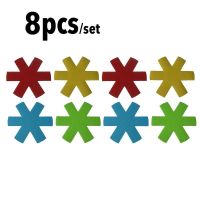 Pcs Pot Pan Protectors Colorful Premium Divider Pads Placemat For Dining Table To Prevent Scratching Protect Surfaces