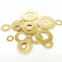 【LZ】﹊  Flat Copper Washer Gasket Pad planície alta qualidade DIN125 M2 M2.5 M3 M4 M5 M6 M8 M10 M12 GB97 DIN125 10 pcs 50pcs