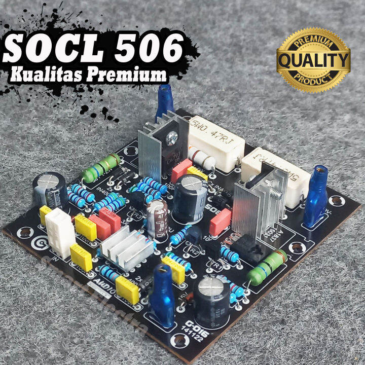 Power Kit Amplifier Socl 506 Qualitas Super Lazada Indonesia