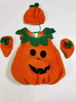 Halloween Costumes Toddler Baby Pumpkin Costume Childern Cute Cosplay for Baby Girl Boy Fancy New Year Carnival Party Dress