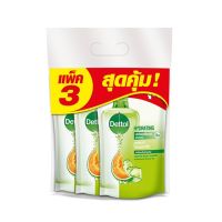 ส่งฟรี DETTOL เดทตอล เจลอาบน้ำ  สูตร ไฮเดรทติ้ง ถุงเติม 400 มล. แพ็ค 3 ถุง  มีเก็บเงินปลายทางCOD  Fast Delivery  น้ำยาถูพื้นdettol ผลิตภัณฑ์ทำความสะอาด  Cleaning