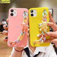 bear celet Phone Case For Samsung Galaxy J2 J3 J4 J5 J6 J7 Prime J8 A5 A6 A7 A8 Plus A9 2018 2017 2016 Wrist strap Cover