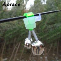 Aorace 5ชิ้น Lonceng Pancing เตือนการกัดแหวนระฆังปลายที่หนีบเบ็ดตกปลาอุปกรณ์ตกปลาคาร์พอุปกรณ์จับสัญญาณเตือนปลา