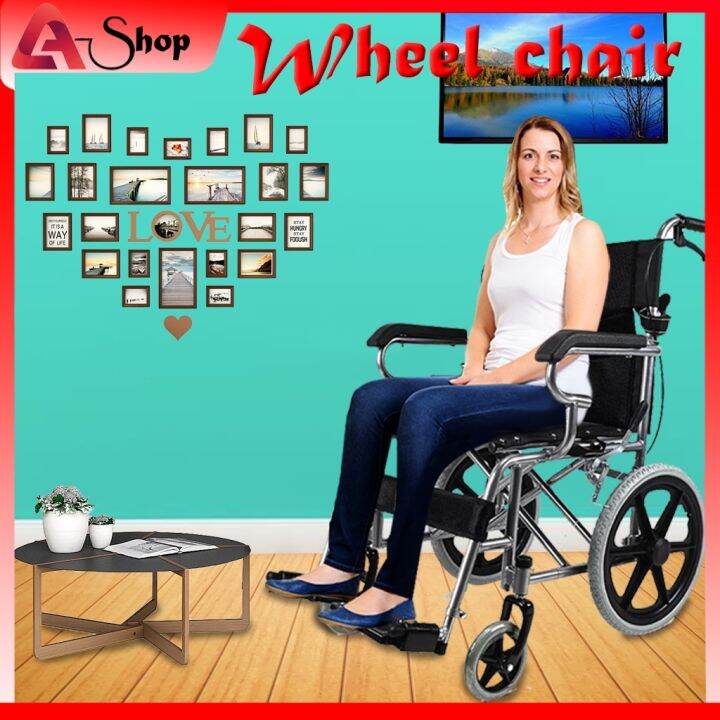 Wheelchair portable wheelchair easy to fold easy to store foldable