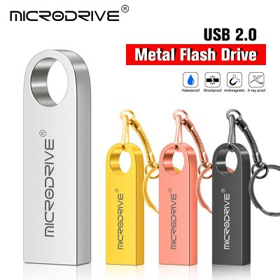 【CW】 high speed memoria flash drive 32GB pendrive 128GB 64GB waterproof pen drive 16GB 8GB flash usb 2.0 metal stick key Custom logo