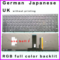 RGB full color backlit Keyboard For Clevo N855HK N857HK N850HJ N855HJ N857HJ N857HC N870HC N850HN N870HZ N850HK