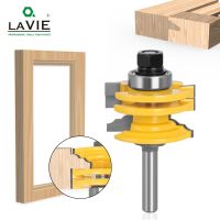 【DT】hot！ LAVIE 1pc 8mm 12mm 1/2  Shank Glass Door Rail   Stile Reversible Router Bit Woodworking Milling Cutting for Wood Bits 02014