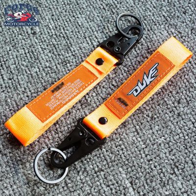✜○✗ For KTM Duke 125 390 690 200 790 RC390 990 1190 1090 1290 1090 Adv Motorcycle Embroidery Key Chain Keychain Fast Free Shipping