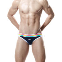 Rainbow Color Mens Underwear Mens Triangle Underwear Seobean Cotton Mens Underwear Manufacturer