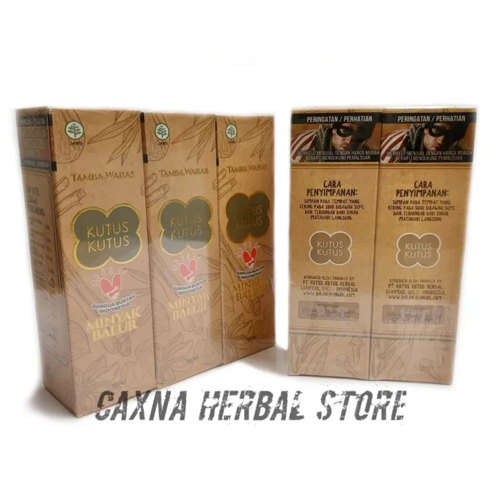 Minyak Balur Kutus Kutus 100ml Original Bali Tamba Waras Lazada Indonesia