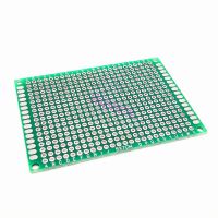 【YF】❅♟  5x7cm Side Prototype PCB Board 70x50mm Printed Circuit Protoboard  Experimental Plate