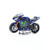 1:18 Yamaha YZR-M1 2004 2009 2017แข่งรถจักรยานยนต์รุ่นรถของเล่นคอลเลกชัน Autobike Shork-Absorber ปิดถนนของเล่นของขวัญ