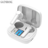 GAINBANG LB-8 TWS Wireless Bluetooth Earphones Touch Control 9D Stereo Noise Canceling Headphone LED Display Waterproof Headsets