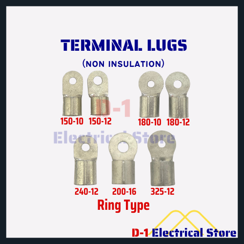 Terminal Lugs sizes 150, 180, 200, 325 | Lazada PH