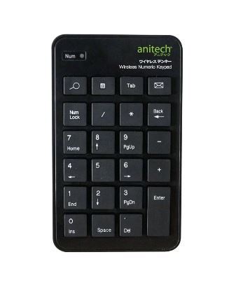 anitech-ราคาพิเศษ-keyboard-wireless-numeric-แป้นคีย์บอร์ดตัวเลขไร้สาย-n181-รับประกัน-2-ปี