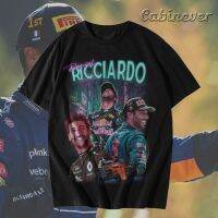 เสื้อยืดคุณภาพดี ? คอลูกเรือGILDAN เสื้อยืดคอกลม ผ้าฝ้าย 100% พิมพ์ลาย Daniel Ricciardo โอเวอร์ไซซ์ สําหรับผู้ชายS-5XL