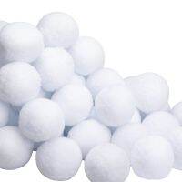 20/30/40PC 6.8cm Indoor Fake Soft Snowballs Artificial Children Snowball Supplies Decorations