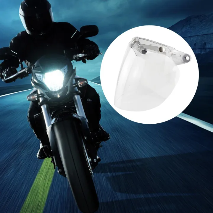 ZUARFY Windproof 3-Snap Visor Lens Shield For Motorcycle Helmets Flip Up Down Open Face 17983269 Deb4 42b1 9607 1f3e2c0d51e6.b84be9269c6ee18e4301ea79da4ecd57