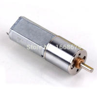 【✔In stock】 herrdi มอเตอร์ไฟฟ้าขนาดเล็ก16มม. 12V,มอเตอร์เกียร์สูง12V 60Rpm/6V 30Rpm สำหรับหุ่นยนต์รถเด็ก