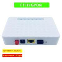 GPON เส้นใยอุปกรณ์ผู้ใช้ด้านข้าง ONU FTTO 1GE GPON 1 พอร์ต FTTH ONU ONT LAN เดียวพอร์ต OLT 1.25G GPON ZTE ชิปเซ็ตเส้นใย T บ้าน FTTB