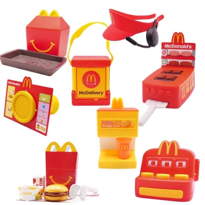 McDonald’s Happy Meal Playset (complete set of 8) | Lazada PH