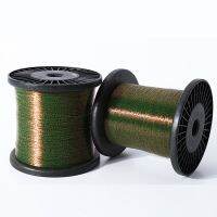 Beling 500m Invisible Fishing Line 3D Spoted Bionic Fluorocarbon Coated Monofilament Nylon Line Speckle Carp Algae Fishing  2023