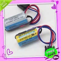 ส่งฟรี เก็บปลายทาง ER17330 V / 3.6V (รับประกันสินค้านานที่สุด)TYPE A6BAT Mitsubishi (แจ็คดำ) แบตเตอรี่ PLC Battery for PLC