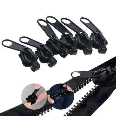 ๑❅ 6pcs Replacement Zipper Kits Instant Fix Slider for Zipper Repair for Repairing Coats Jackets Diy Sewing Craft Sewing Kits