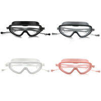 Swimming Goggles Earplug Men Women Prescription Professional Swim Eyewear Waterproof Optical Diving Glasses