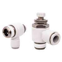 SMC Type Limit Gas Throttling Speed Regulating Valve Cylinder Reduction Nozzle Connector SLAS-M5-068【10 Month 8 Day After 】