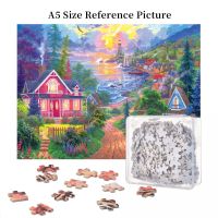 Abraham Hunter Coastal Living Wooden Jigsaw Puzzle 500 Pieces Educational Toy Painting Art Decor Decompression toys 500pcs