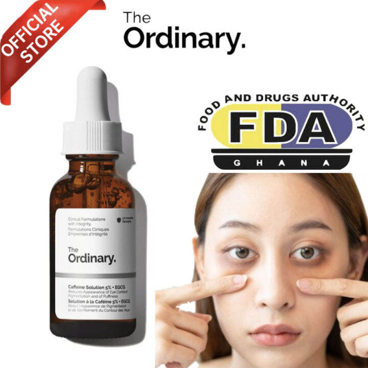 The Ordinary Eye Serum For Dark Circle Eye Caffeine Solution 5 + EGCG