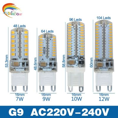 【♘COD Free Cas♘】 lan84 หลอดไฟ Led G4 Led Smd 2835 3014โคมไฟ Led 3W 7W 9W 10W 12W ไฟ Led Dc12v Ac220v หลอดฮาโลเจน360องศา