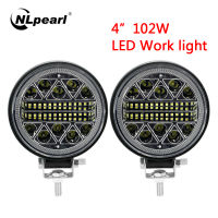 2021NLpearl 12V 24V LED Light BarWork Light Offroad 4X4 for Jeep Truck Tractor Boat SUV A LED Car Driving Work Light Fog Lights