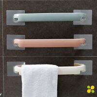 CLM ราวพลาสติกตากผ้า ที่ตากผ้า อเนกประสงค์ ตากผ้าเช็ดตัว ติดผนัง ไม่ต้องเจาะรู Towel Holder