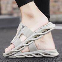 fitflop รองเท้าผู้ชาย--Shoes men s 2020 summer new trend boys non-slip deodorant soft-soled sandals one-word beach for