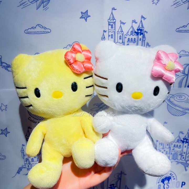 ของแท้-ตุ๊กตาคิตตี้-hello-kitty-บิ้วอะแบร์-ตัวเล็ก-smallfry-build-a-bear-workshop-รุ่นเก่าหายากมือสองสภาพดี