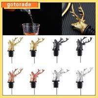 GOTORADE แกดเจ็ต Unique Stag อุปกรณ์ครัว เครื่องประดับคริสต์มาส จุกขวด เครื่องมือบาร์ เครื่องเติมอากาศไวน์ เครื่องเทไวน์