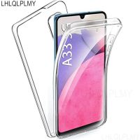 Double Sided Clear Case For Samsung Galaxy A13 A33 A53 5G A73 M52 A23 M23 M13 A04 A04S A14 A24 A34 A54 A 13 53 Front Back Cover
