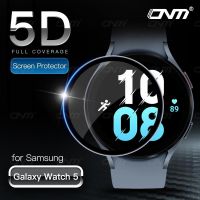 ฟิล์มกันรอยหน้าจอ แบบเต็มจอ 5D สําหรับ Samsung Galaxy Watch 5 Pro 40 มม. 44 มม. ยืดหยุ่น นิ่ม ฟิล์มป้องกัน อุปกรณ์เสริม (ไม่ใช่กระจก) 【QYUE】