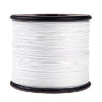 500M 100LB 0.5มม.Super Strong Braided เอ็นตกปลา PE 4 Strands สี: สีขาว