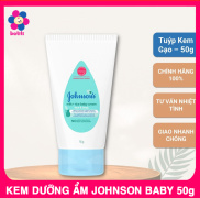 Kem Dưỡng Ẩm Johnson Baby 50g Dưỡng Da Cho Bé Từ Sơ Sinh Ẩm Mịn