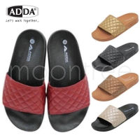 ?ADDA 7AD09 รองเท้าแตะลำลอง รองเท้าผู้หญิง ทรง ใส่สบาย พื้นนุ่ม สไตล์วินเทจ ไซส์ 37-40 สี ดำ น้ำตาล ทอง แดง ขาว moontree